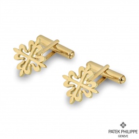 Patek Philippe Yellow Gold Calatrava Cross Cufflinks Patek Philippe Yellow Gold Calatrava Cross Cufflinks